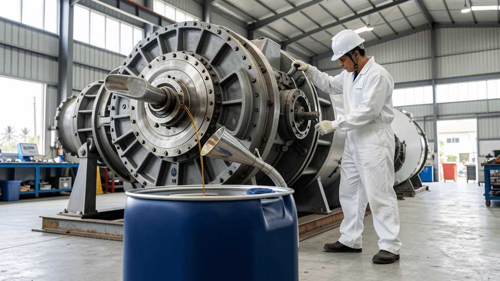 Dầu bánh răng turbine gió: đọc chuẩn OEM và thông số TDS để chọn đúng Omala S5 Wind 320